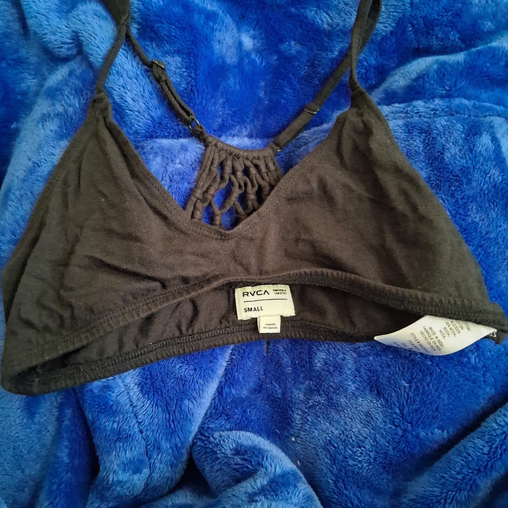 RVCA Black Women's Bralette